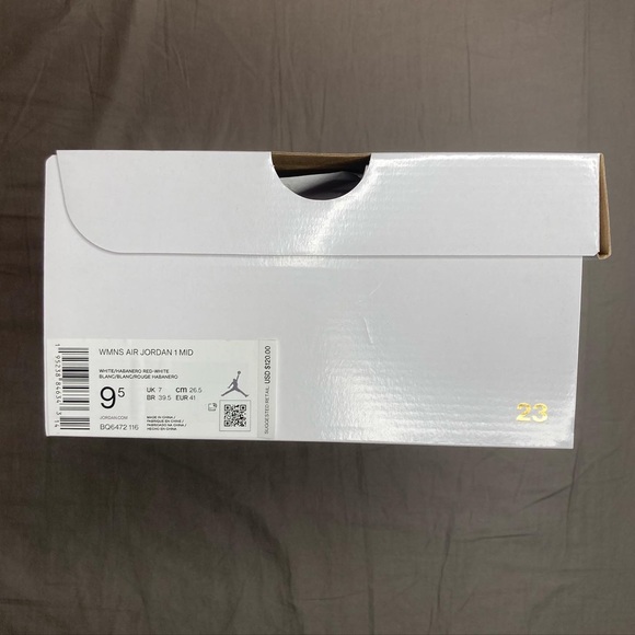 WMNS Air Jordan 1 Mid ‘Habanero Red’ - Picture 7 of 7